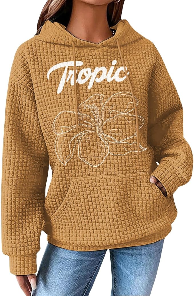 Womens Fashion Floral Print Hoodies 14
