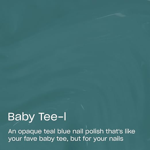 Baby Tee-l | Opaque Cool Dark Teal
