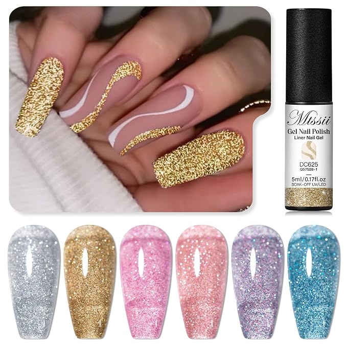 Metallic Mirror Gel Nail Polish