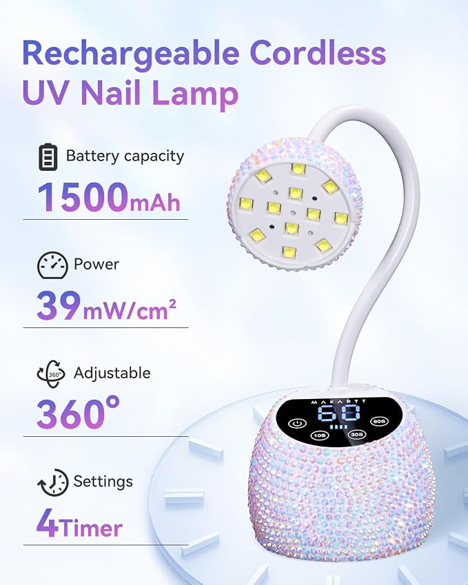 A3-uv nail lamp-Diamond White