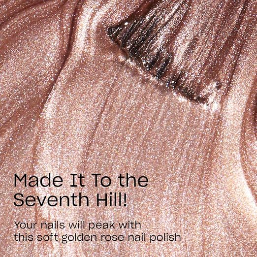 Made It To the Seventh Hill! | Sheer Soft Bronze Shimmer