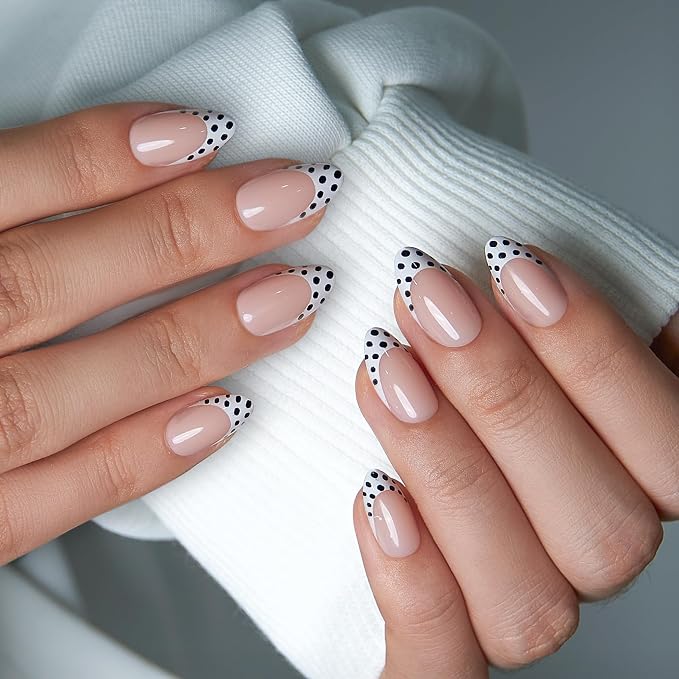 B5 - Black Polka Dot