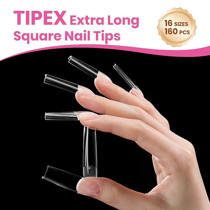 1 - Tipex Lite Nails Only | XXL Square | 160
