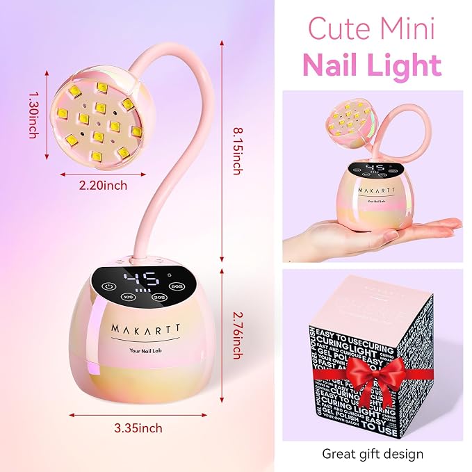 A03-nail lamp-Glazed Pink