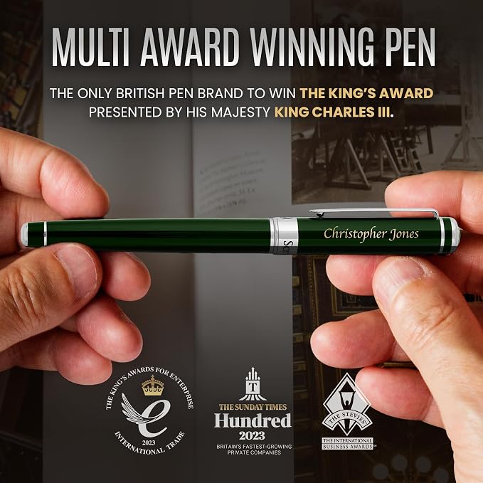 British Racing Green with Chrome (Personalized)