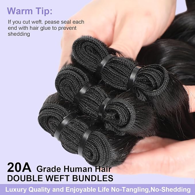 Loose Deep Wave Bundles Natural Color