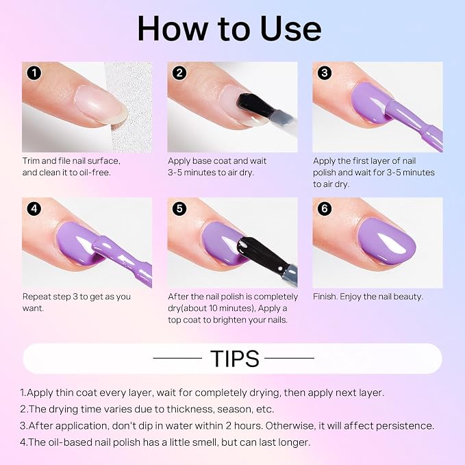 0-0-Neon Nail Polish