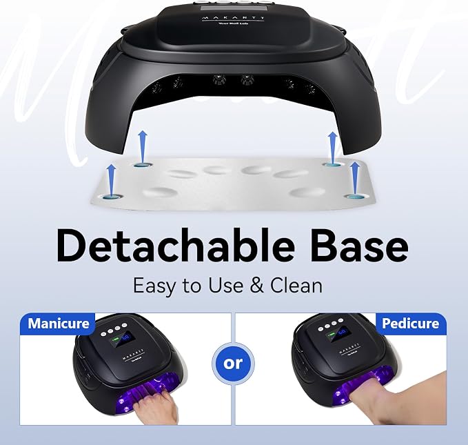 A6- nail lamp-Matte Black