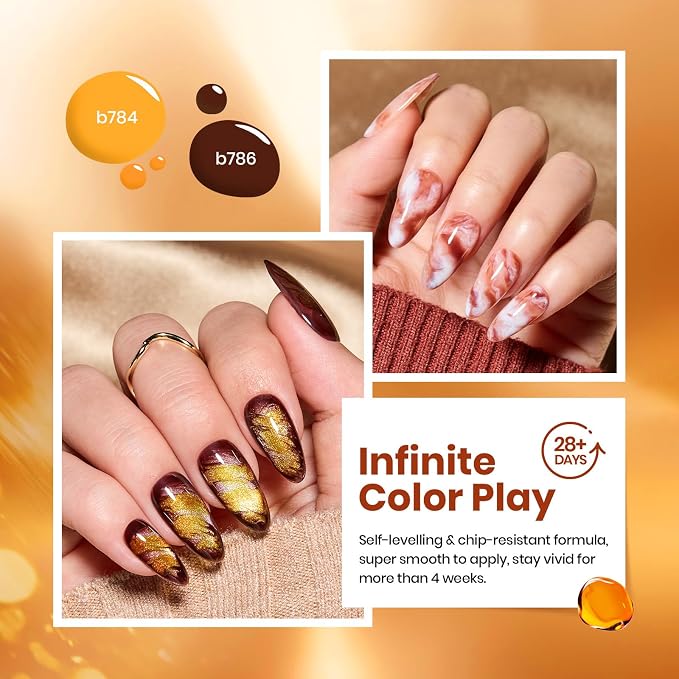 0-0-0-Nail Blooming Gel + 5 Color Gel