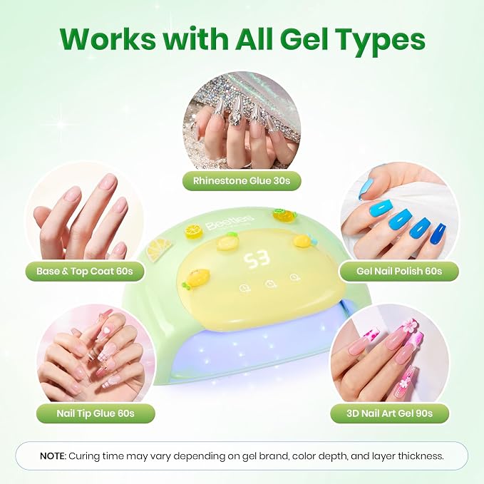 Z-UV Nail Lamp for Hands & Feet Candy Green