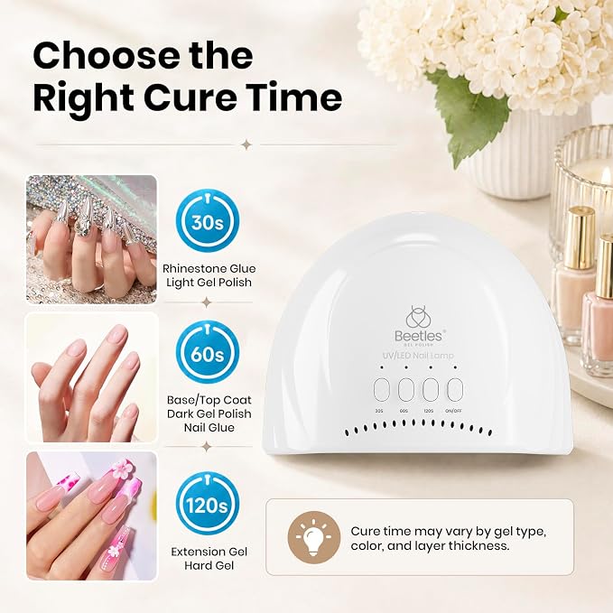 UV Nail Lamp for Hands & Feet White