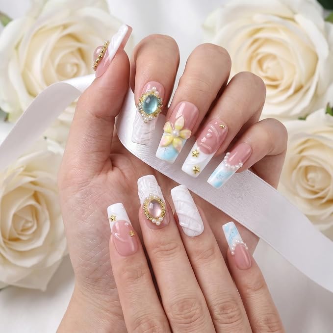 pearls flowers