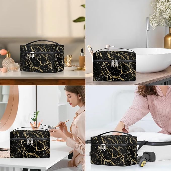 Black Marble Gold Texture
