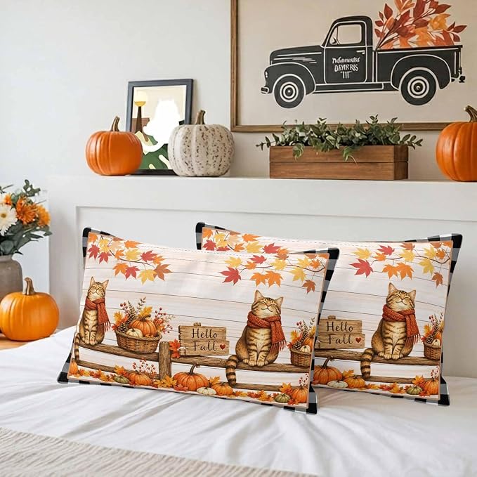 Ginger, Pumpkin Orange, Crimson, Black, White