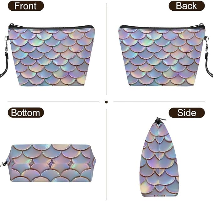 Iridescent Fish Scale Pattern