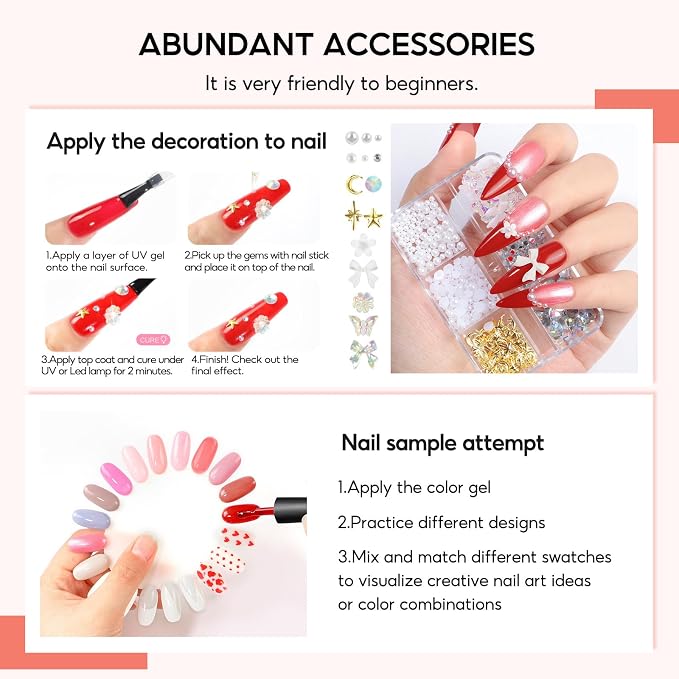 83Pcs Gel Nail Kit with Drill
