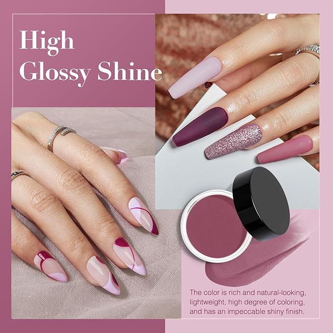 Purple Glitter