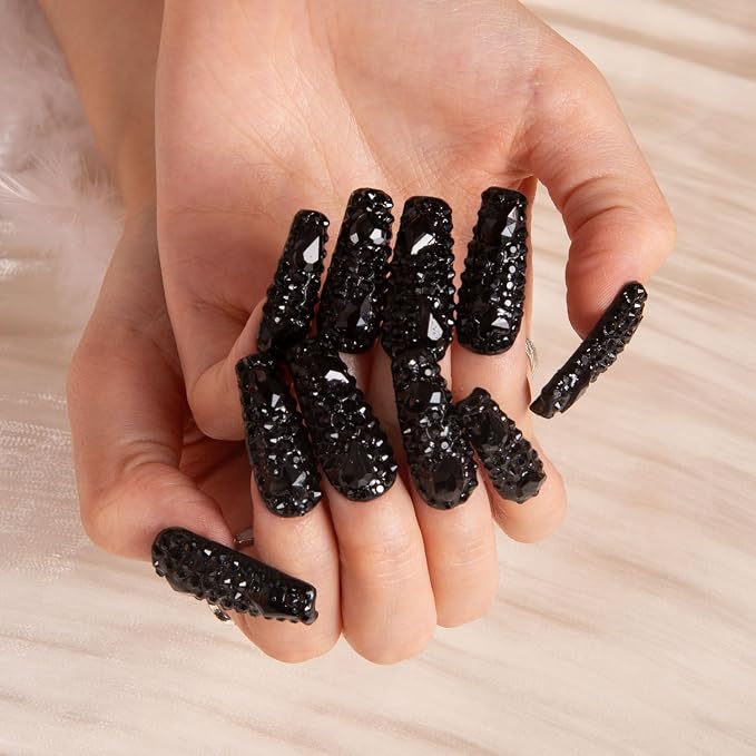 Classic Black Rhinestone