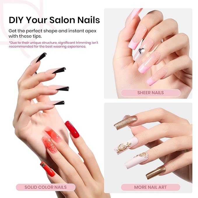 1 - Tipex Nails Only | Long Square | 192