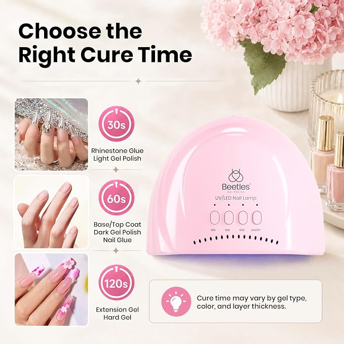 UV Nail Lamp for Hands & Feet Pink