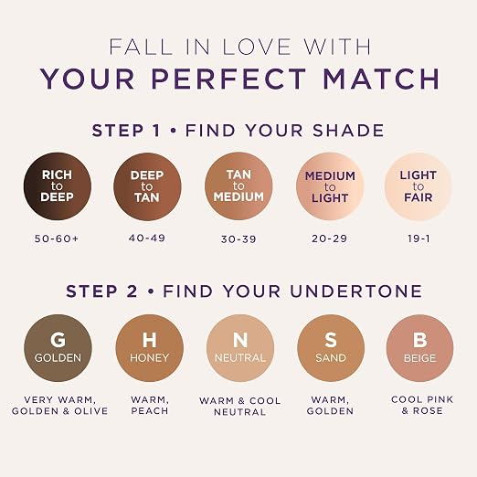 47S tan-deep sand(tan to deep skin with warm, golden undertones)