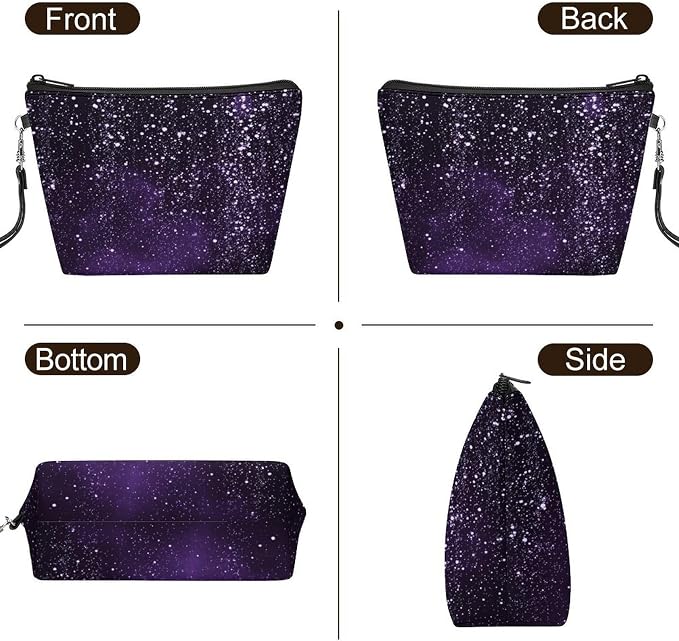 Purple Starry Night Sky Pattern