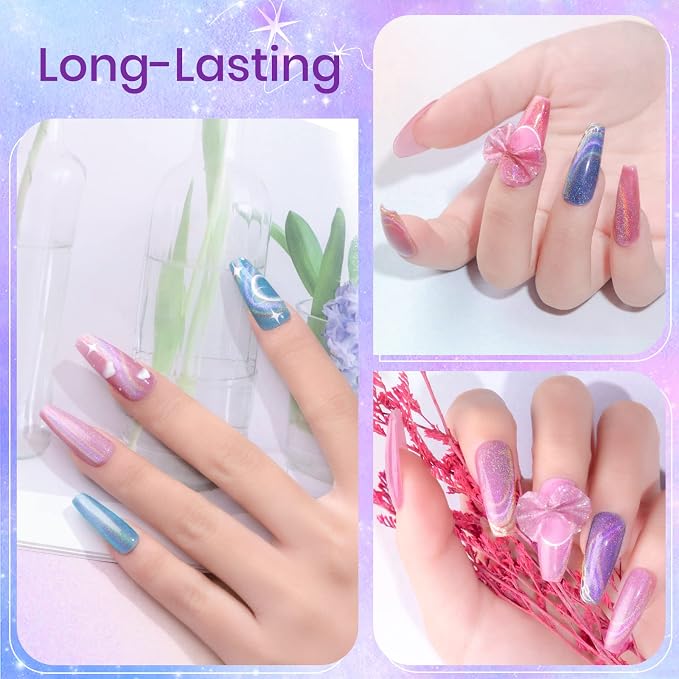 12 Colors Rainbow Cat Eye Gel