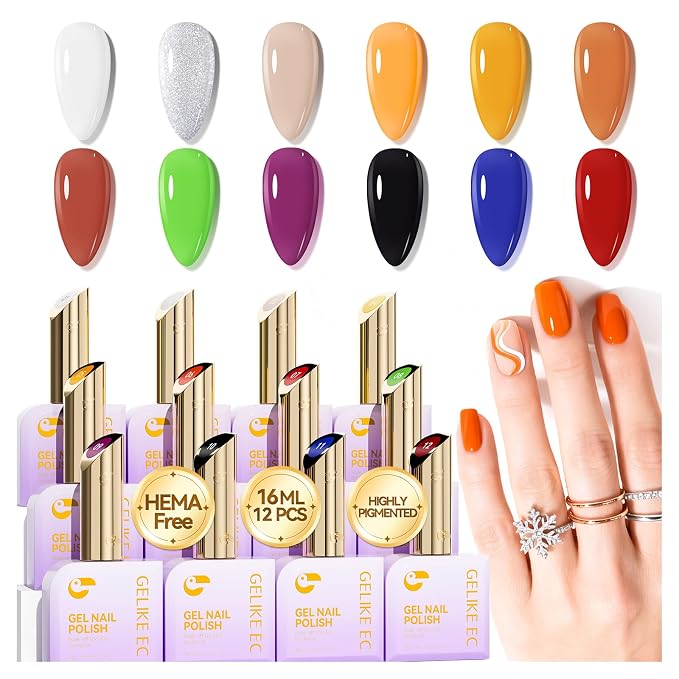 12 Colors Halloween Glow Set