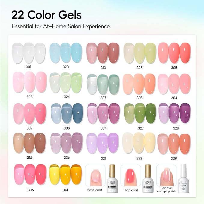 Jelly Gel Nail Polish Set