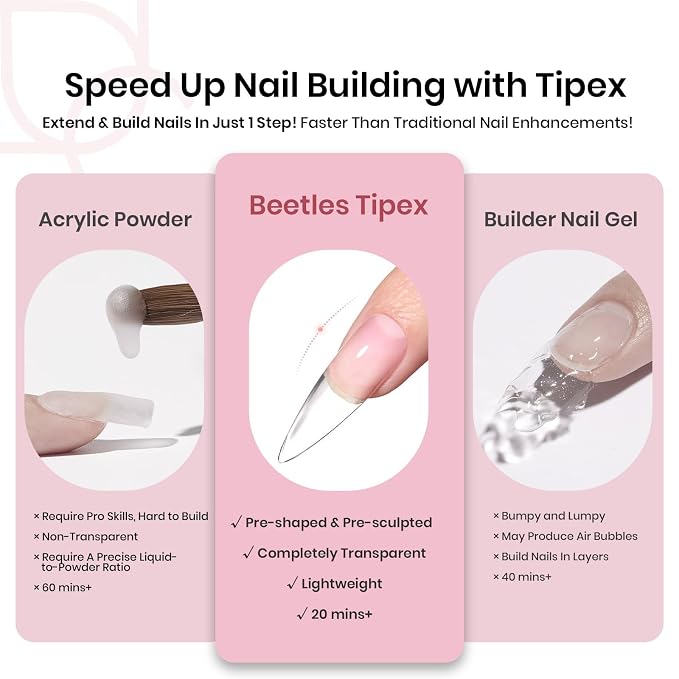 1 - Tipex Nails Only | Long Stiletto | 512