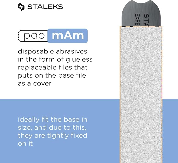Papmam Glueless Abrasive Covers Without Foam Layer, 180 Grit