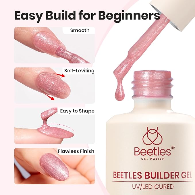 A - Glitter & Rose Pink | Builder Starter Kit