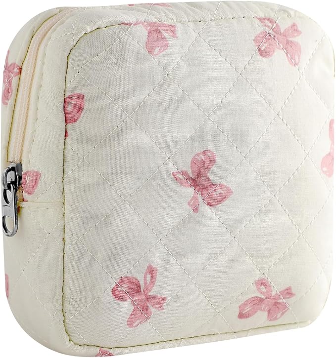 08White Pink Bow