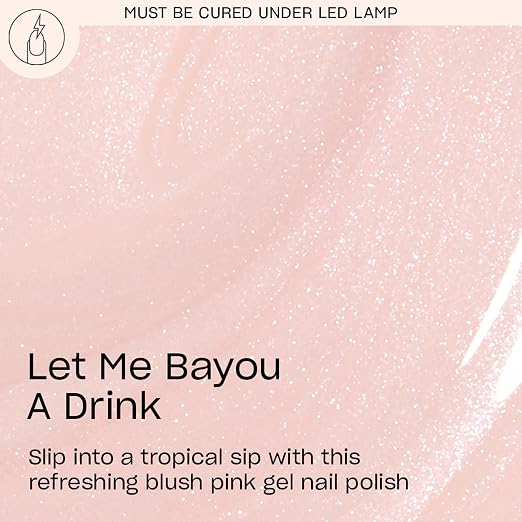 Let Me Bayou a Drink | Sheer Soft Neutral Pink Shimmer
