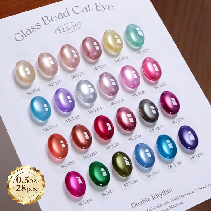 Magnetic Red Pink Silver