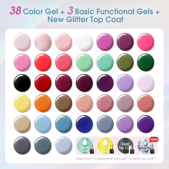 38-colors set