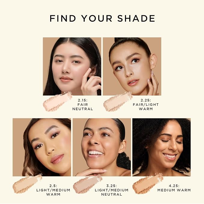 2.25 Light with warm undertones