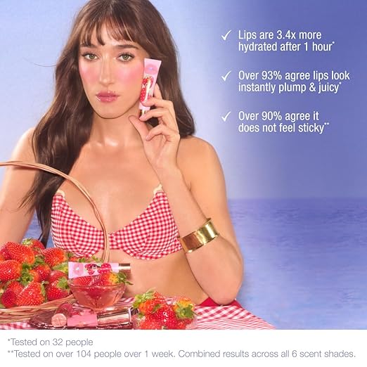 Juicylicious Strawberry Vanilla - cool pink