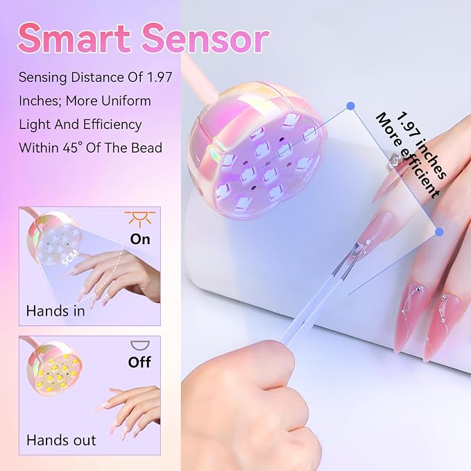 A03-nail lamp-Glazed Pink