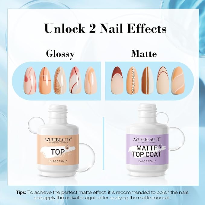 Clear 6 Pcs Dip Liquid Set