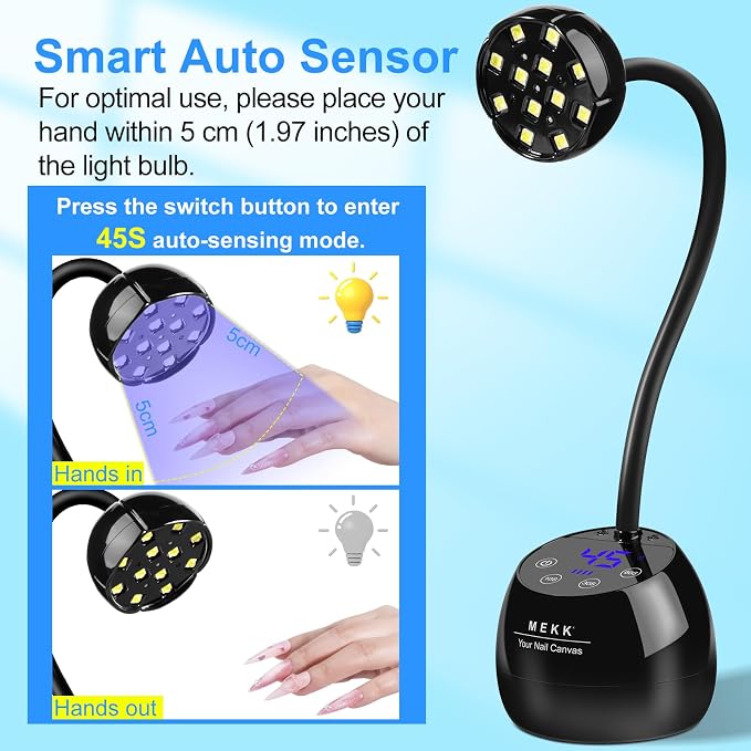 A-nail lamp-black