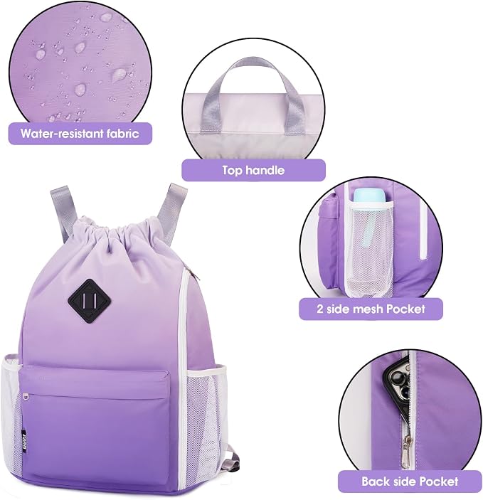 L, Purple Gradient
