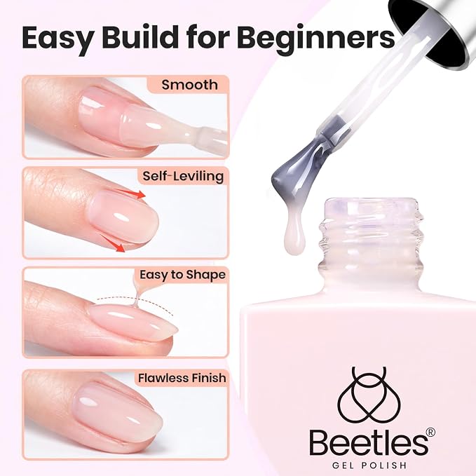 B - Clear & Sheer Pink | HEMA-Free | 2 x 10 mL