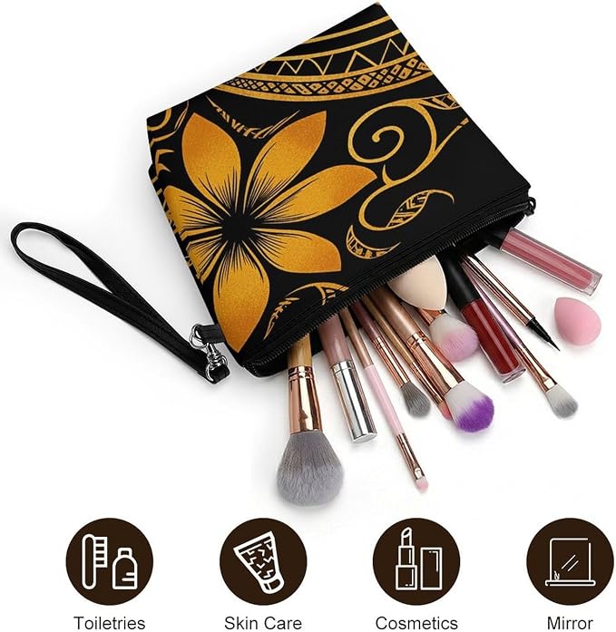 Gold Floral Tribal Pattern Design