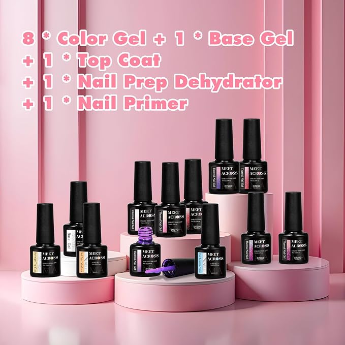 12Pcs 8 Colors Set1