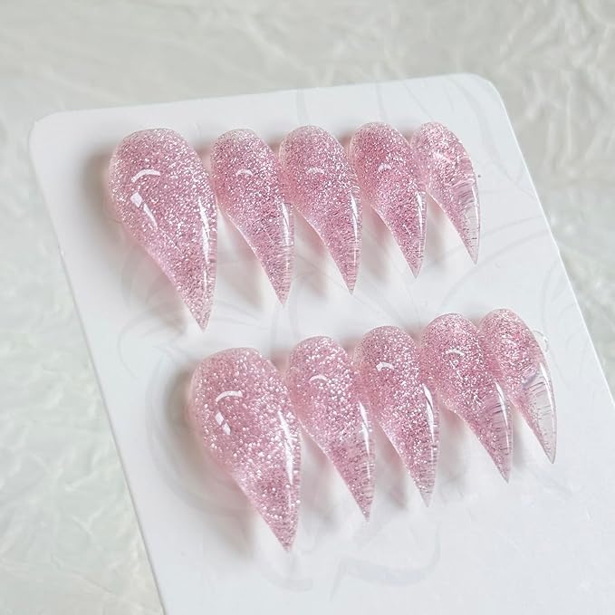 glitter pink