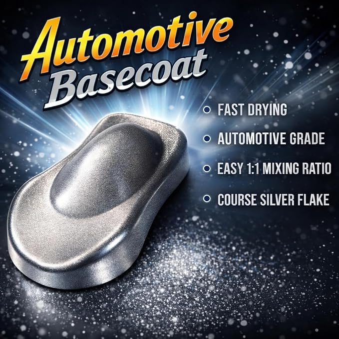 Silver Basecoat - 1 Quart