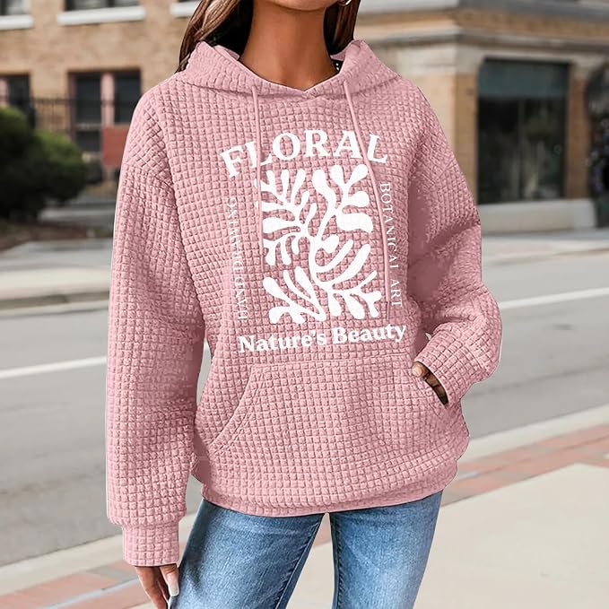 Womens Fashion Floral Print Hoodies 16
