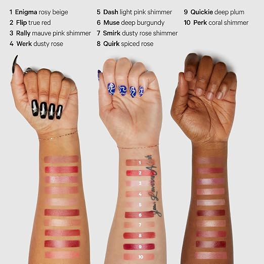 Smirk - Dusty Rose with Shimmer