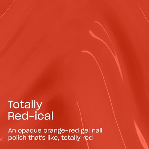 Totally Red-ical | Opaque Bright Warm Orange-Red